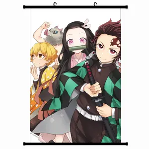 46 Designs Anime 60*90cm Dämonen töter Tokio Revenger Jujutsu Kaisen Kakashi 3D-Malerei Wandro lle Poster Stoff malerei