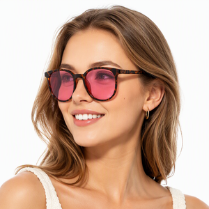 <span class=keywords><strong>Lunettes</strong></span> de soleil carrées anti-lumière bleue FL-41 en TR90 pour hommes et femmes, légères, protection UV400, tendance, pour usage quotidien, téléphone et ordinateur - Product Image 2