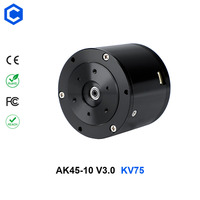 CubeMars AK45-10 V3.0 Integrierter BLDC-Getriebemotor Roboter-Gelenkantrieb Planetengetriebe mit Eingebautem Treiber Bürstenloser Gleichstrommotor