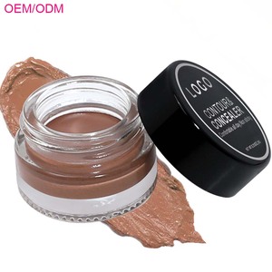 Ochain Marque privée Contour végétalien multicolore Couvrance complète Crème de contrôle de l'huile imperméable à l'eau longue durée Correcteur - Product Image 1