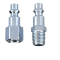 Nouveau 1/4 pouces NPT raccords de tuyau d'air à dégagement rapide connecteur de coupleur de pneu solide pour l'état masculin américain-nouveau