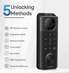 <span class=keywords><strong>Caja</strong></span> de Seguridad Inteligente para <span class=keywords><strong>Llaves</strong></span> con Huella Dactilar y Contraseña, Compatible con la Aplicación Tuya TTLock, para Montaje en Pared, Garaje, Oficina, <span class=keywords><strong>Airbnb</strong></span> - Product Image 3
