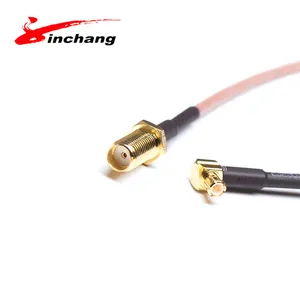 Customized RG174 MMCX To SMA Female Connector Extension RF Cable Coaxial Cable Assembly