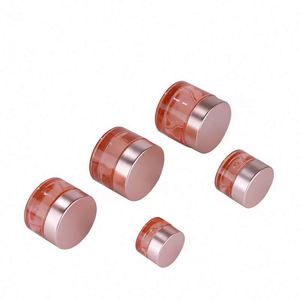 Pot en verre avec bouchon en or rose de 30g et 50g pour les soins de la peau et les crèmes pour les yeux - Product Image 6