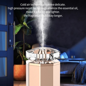 Design anti-fuite de luxe Cadeaux de Noël pour la maison Tour Premium sans fil Compatible <span class=keywords><strong>Doterra</strong></span> Vente en gros Diffuseurs d'huiles essentielles - Product Image 5