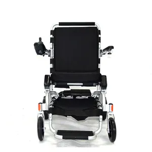 All terrain elettrico sedia a rotelle sedia a rotelle schienale reclinabile 180W facoltativo piccolo motore a motore sedia a rotelle per adulti e bambini sia