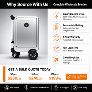 Maleta <span class=keywords><strong>de</strong></span> Viaje con Ruedas para Niños, Scooter Inteligente, Apta para el Aeropuerto, Precio Económico, Venta al Por Mayor - Product Image 2