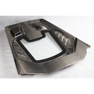 2014-2023 New Carbon Fiber Rear <b>Hood</b> & <b>Engine</b> <b>Hood</b> Upgrade Kit with Screws for Huracan - Product Image 6
