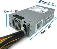 Alimentation électrique Flex ATX FSP500-50FDB 500W Flex 1U 80 Plus Gold pour serveur NAS