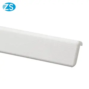 ZS 75*75mm Vinyls chutz Aluminium halter Kunststoff Wand schutz PVC Wand schutz für Krankenhaus korridor