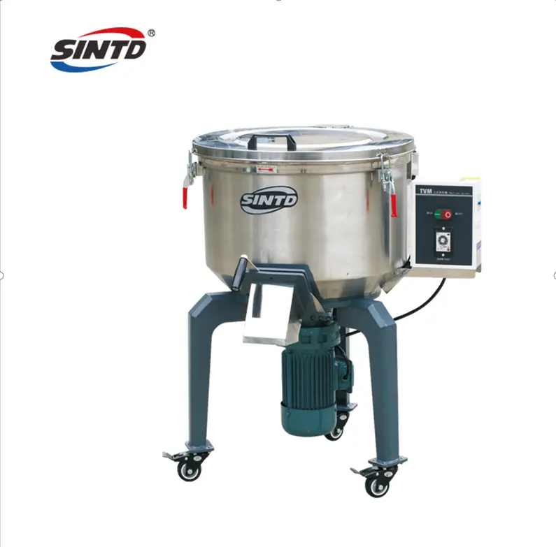 Sintd CE TVM-50 thép không gỉ Tự động trộn máy dọc bột nhựa PELLET Mixer