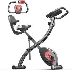PROIRON Xshape Folding Bicycle Magnetic <strong>Fitness</strong> Spin Home Indoor Gym Equipment Machine <strong>Exercise</strong> <strong>Bikes</strong> - Product Image 1