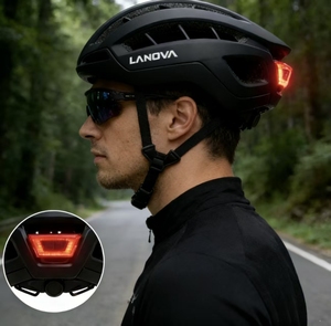 Casco Unisex per Bici da Strada e Fuoristrada, Accessorio di Sicurezza per Adulti - Product Image 1