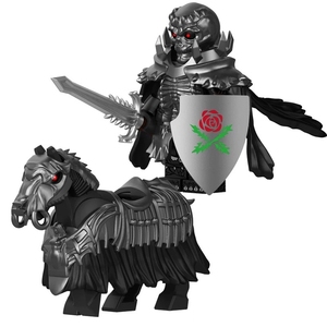 GP105-108 Cavallo Cavaliere, Set di Costruzioni Educative in Plastica ABS, Modellino Giocattolo per Bambini e Bambine dai <span class=keywords><strong>5</strong></span> ai 7 Anni - Product Image 3