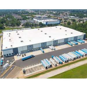 Luce prefabbricata costruzione industriale struttura in acciaio deposito in metallo affitto gratuito capannone navate costruzione Bodega magazzini - Product Image 4