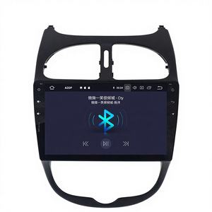 Navigation GPS pour voiture Android 13 4 Go + 64 Go pour Peugeot <span class=keywords><strong>206</strong></span> 2000-2016 Lecteur DVD <span class=keywords><strong>de</strong></span> voiture Radio multimédia Enregistreur <span class=keywords><strong>de</strong></span> bande Unité principale DSP PX - Product Image 1