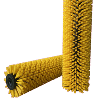 Nouvelle brosse à rouleaux industrielle cylindrique en plastique de 2 kg pour machine à rotation inverse TM3 12 pouces ZheJiang
