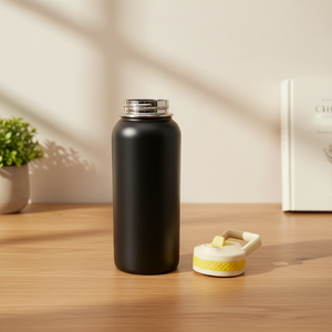 Botella <span class=keywords><strong>de</strong></span> Acero Inoxidable con Aislamiento al Vacío, <span class=keywords><strong>Boca</strong></span> Ancha <span class=keywords><strong>de</strong></span> 32 oz, Tapa Patentada, a Prueba <span class=keywords><strong>de</strong></span> Fugas, Libre <span class=keywords><strong>de</strong></span> BPA, Reutilizable, para Viajes, Regalo Empresarial - Product Image 1