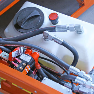 Gunting listrik Mini tipe roda, Lift dengan Motor efisiensi tinggi kapasitas 230kg untuk penggunaan luar ruangan - Product Image 4