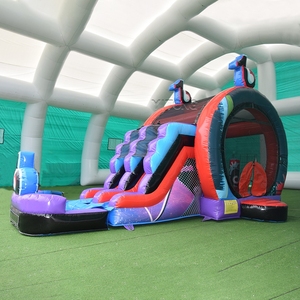 Castillo Inflable Grande con Toboganes, Casas Inflables, Casa Inflable con Tobogán, Castillo Hinchable para Fiestas Infantiles - Product Image 2