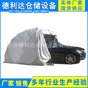 Delida Outdoor Rainproof Car <b>Tent</b> <b>Waterproof</b> Cloth Material Single Layer Parking Shed Mobile Garage - Product Image 3