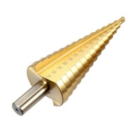 Foret étagé 4-32mm Cobalt HSS Outil électrique pour métal plastique Titane-Perceuse conique 4341 M2 M35 pour le perçage de trous dans les revêtements