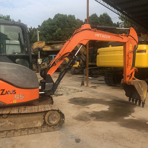 รถขุดมือสอง Hitachi ZX55U ขนาดเล็ก 5.5 ตัน สภาพดี พร้อมใช้งาน รถขุดไฮดรอลิกแบบตีนตะขาบ ZX60 ZX70 ZX120 มีจำหน่าย - Product Image 5