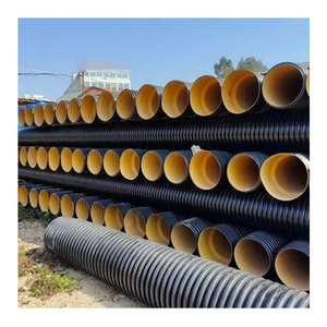 Large <b>Bore</b> HDPE Profiled Wall Krah <b>Pipe</b> for Stormwater Sewage System - Product Image 1