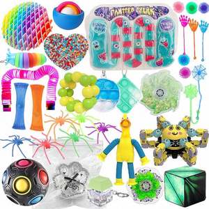 พวงกุญแจรูปสัตว์นุ่มนิ่มสำหรับเด็กของเล่นฝึกประสาทสัมผัสของเล่นรูปไก่แบบบีบง่าย - Product Image 6