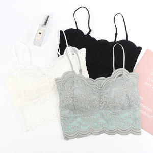 Кружевное нижнее белье от производителя, красивый бюстгальтер без косточек, один размер, женский кружевной топ - Product Image 4