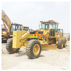 พร้อมจัดส่งรถเกรดเดอร์ Cat 120 รุ่น 120K Caterpillar สภาพดี รถเกรดเดอร์มือสอง 140K 120H 120K ในลานจัดเก็บที่เซี่ยงไฮ้ - Product Image 1