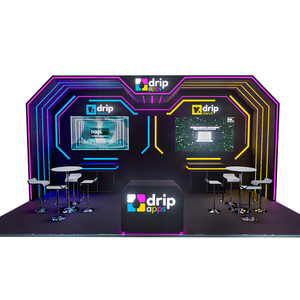 Stand Espositivo Modulare in Legno 20x20ft Personalizzato per Fiere ed Esposizioni Commerciali - Product Image 1
