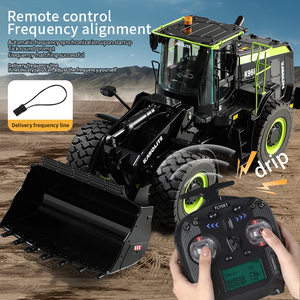 <span class=keywords><strong>Huina</strong></span> Kabolite <span class=keywords><strong>K966</strong></span> 1:16 Chargeuse sur pneus hydraulique sans balais, modèle de camion télécommandé RC, jouet bulldozer en alliage moulé sous pression - Product Image 3