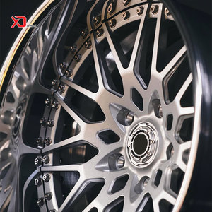 Roue de voiture de passager 2 pièces 5X112 5x130 5x114.3 Jantes 18 -26 <span class=keywords><strong>pouces</strong></span> Roue forgée Concave Deep Dish Lip Sport pour roues de voiture - Product Image 4