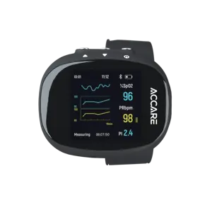 App For Ios And Android Continuously Monitors Sleep oxygen saturation Wrist Pulse Oximeters For Smart Phone Connecting