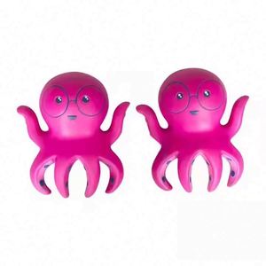 ของเล่นบอลบีบคลายเครียดรูปปลาหมึกคุณภาพสูง ทำจากวัสดุโฟม PU นุ่ม - Product Image 6