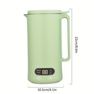 Licuadora Eléctrica Comercial Automática, Mini Licuadora Portátil de Acero Inoxidable para Bebés, Máquina para Hacer Leche de Soya en Casa - Product Image 6