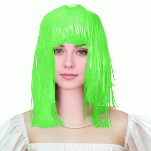 <span class=keywords><strong>วิก</strong></span>ผมฟอยล์นีออนแวววาวเรืองแสงในที่มืดอุปกรณ์ปาร์<span class=keywords><strong>ต</strong></span>ี้มันเงาสำหรับงานเลี้ยงถ่ายภาพสำหรับผู้หญิงผู้ชายและผู้ใหญ่ของ<span class=keywords><strong>ต</strong></span>กแ<span class=keywords><strong>ต</strong></span>่งวันเกิด - Product Image 6