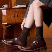 Venta al por mayor de alta calidad mullido cálido Merino calcetines de lana suave de moda Calcetines