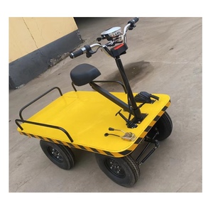 Camión de Plataforma Metálica Móvil de Cuatro Ruedas, Capacidad de Carga de 800-1000 kg, OEM para Carga - Product Image 2