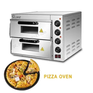 Commercial Stainless Steel Single / Double Tray Oven / Pizza Oven / Oven Equipment