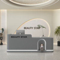 Mostrador de Recepción para Salón de Belleza, Tienda de Ropa, Consultorio Dental, Bar, Escuela de Arte, Clases de Baile, Empresa