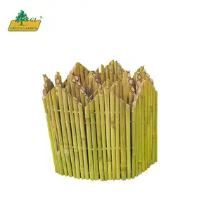 ECO FRIENDLY Custom Packaging Expandable Bamboo Fence Unique Bamboo Fence Designs For Garden Gate