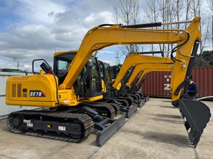 Excavadora Pequeña SE75 de 7.5 Toneladas con 66 <span class=keywords><strong>KN</strong></span> de Fuerza de Excavación, Motor Diésel Turboalimentado, Emisión Stage V - Product Image 6