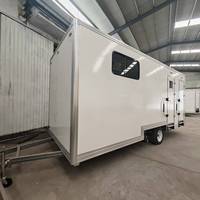 Remolque de Oficina Moderno, Expandible y Portátil, con Estructura de Acero y 1 Año de Garantía