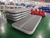Plate-forme flottante gonflable Air Dock Loisirs Sports nautiques Île flottante