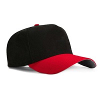 Moda personalizada 5 paneles de dos tonos gorras de béisbol Vintage Trucker Hat diseño deportivo estilo algodón en blanco para hombres y mujeres