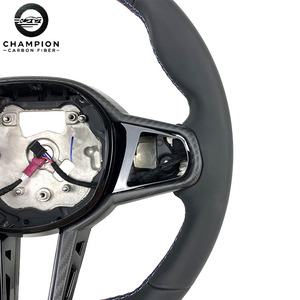 Op maat gemaakte carbon fiber stuurwiel voor BMW G20 G21 G22 G42 G80 G82 G87 M2 M3 M4 LCI leder suède auto accessoires - Product Image 4