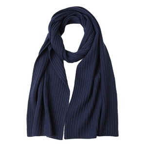 Cổ Phiếu Bán Buôn Merino Len Khăn 30*180Cm Rắn Màu Gân Dệt Kim Chiếc Khăn Mùa Đông Ngoài Trời Giữ Ấm - Product Image 2