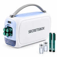 Коробка-холодильник SECRETS BOX Classic для инсулина, водонепроницаемая, портативная, для ежедневного использования, 2-в-1: держатель-холодильник и отсек для хранения инсулиновых ручек